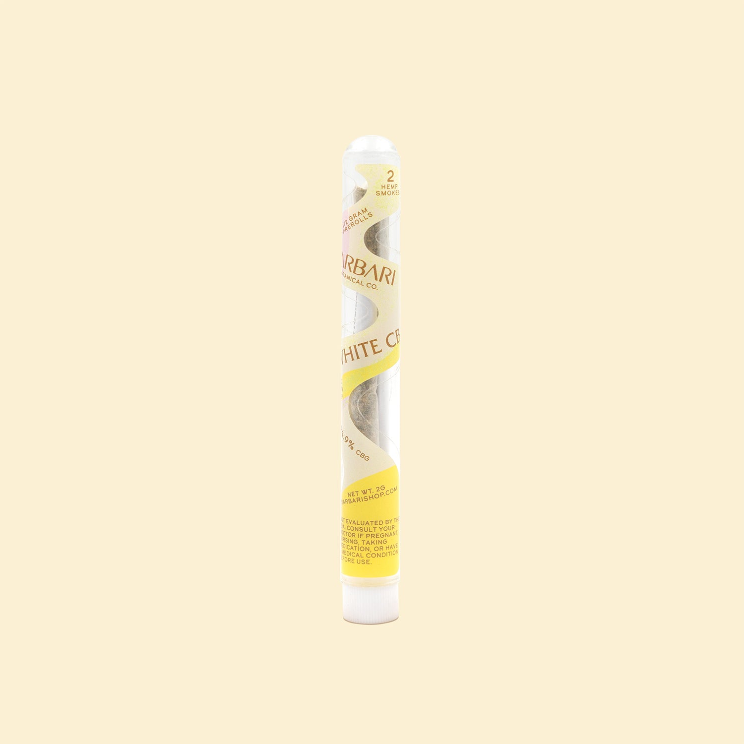 White CBG Hemp Prerolls | Cigarette Alternative
