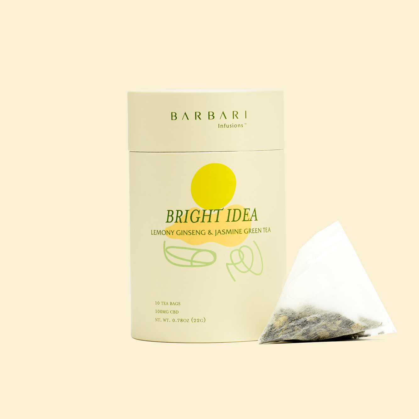 Bright Idea Tea - Cannabis Tea - Barbari Botanical Co.