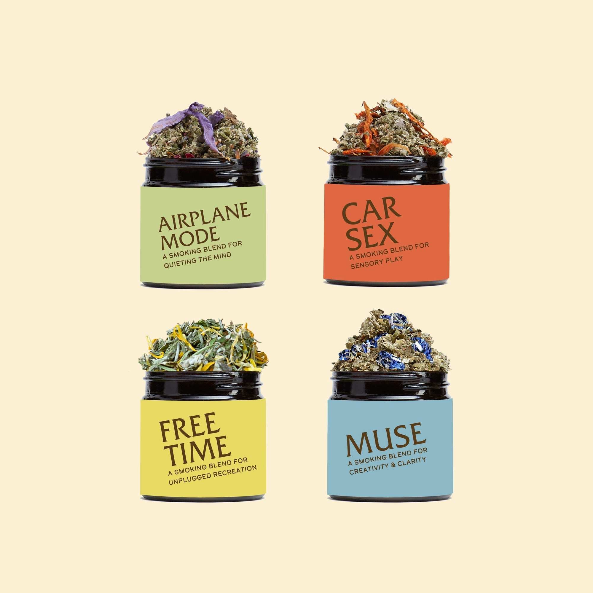 Mini Foursome Pack - Tobacco Alternative - Barbari Botanical Co.